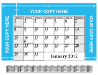 Custom Promotional Desk Pad Calendar